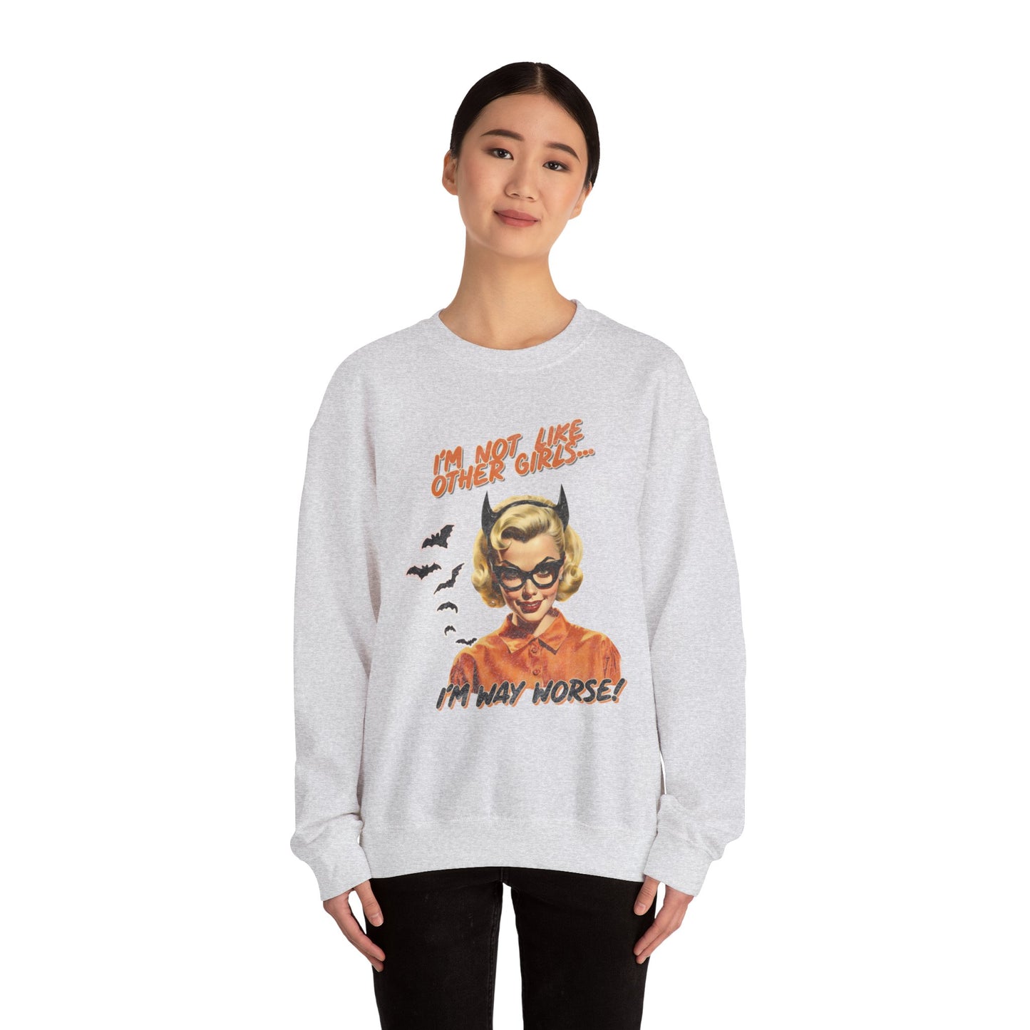 I'm Way Worse Crewneck
