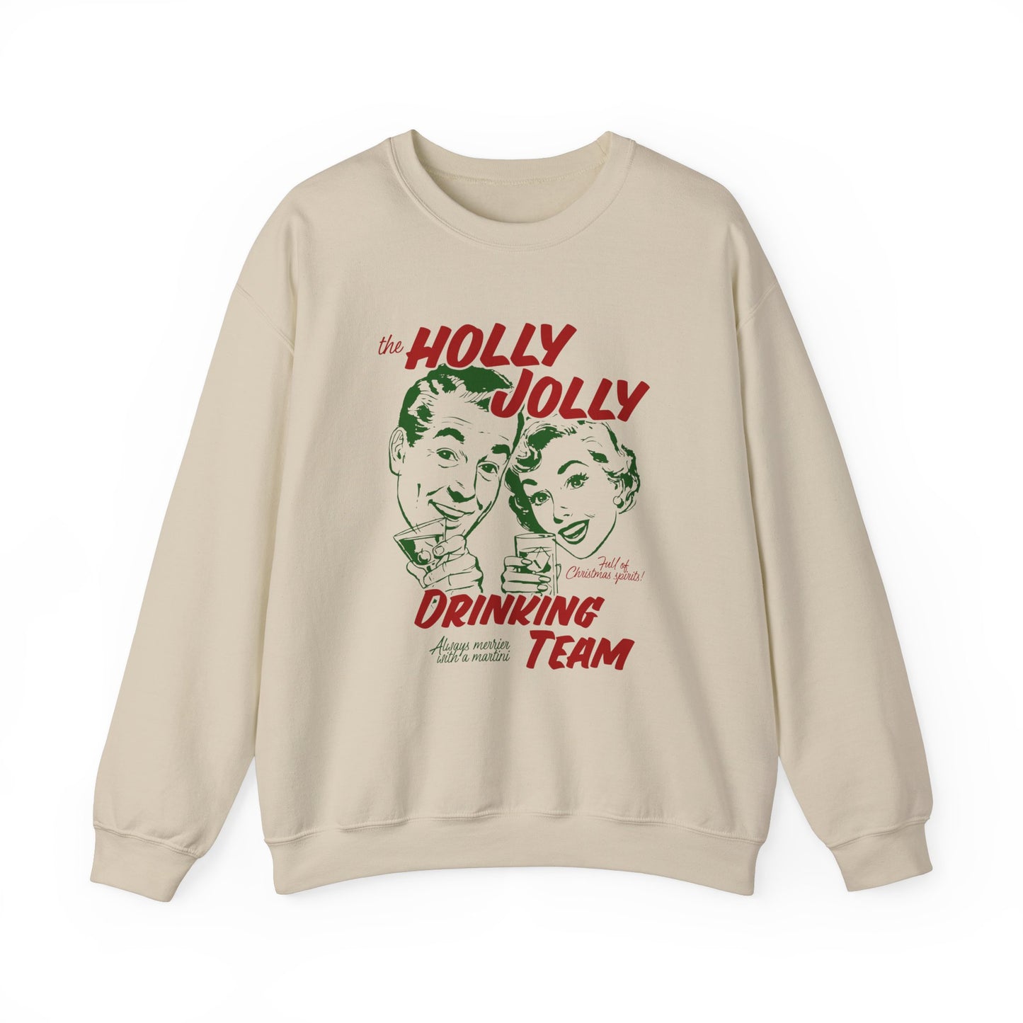 Holly Jolly Drinking Team Crewneck