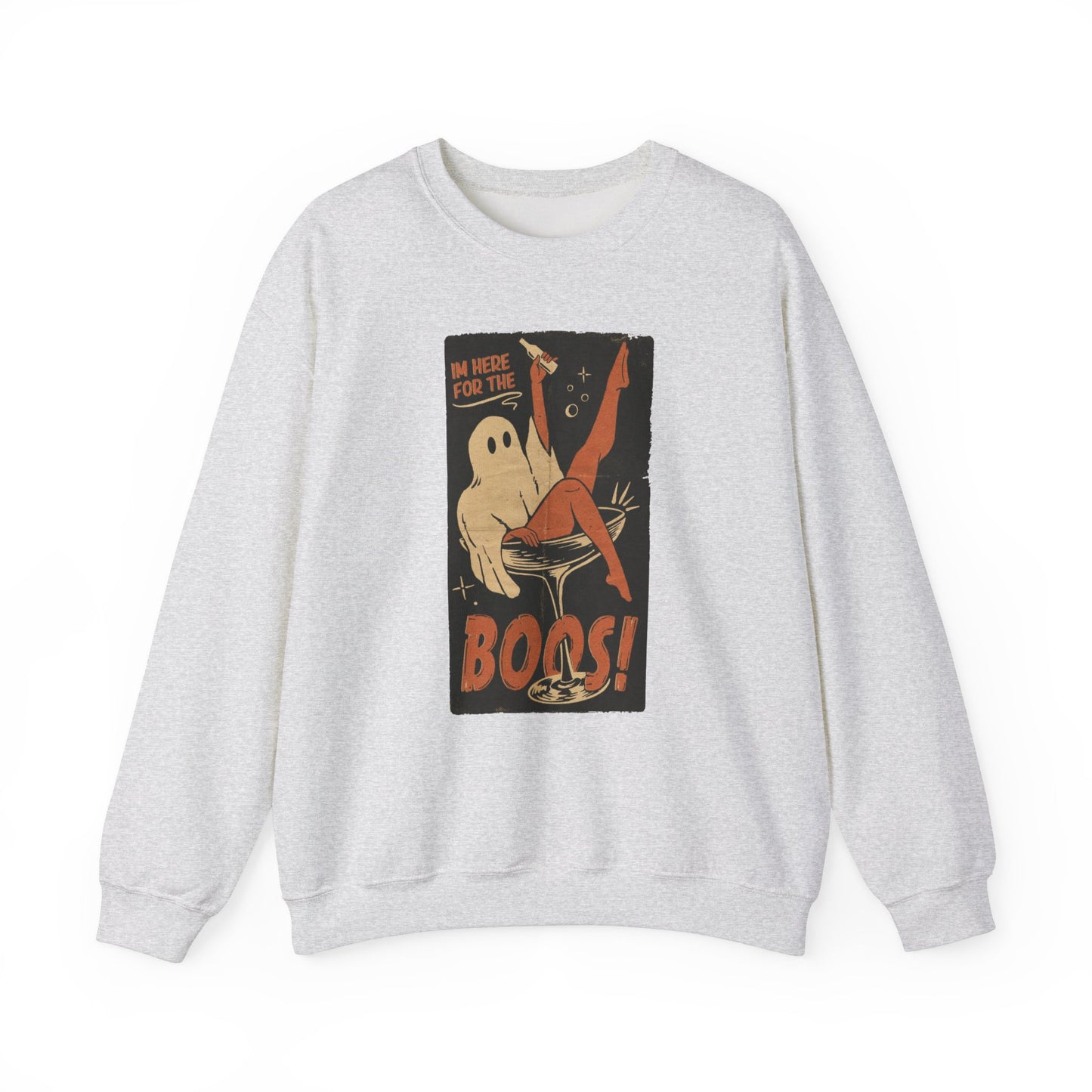 Here For The Boos Crewneck