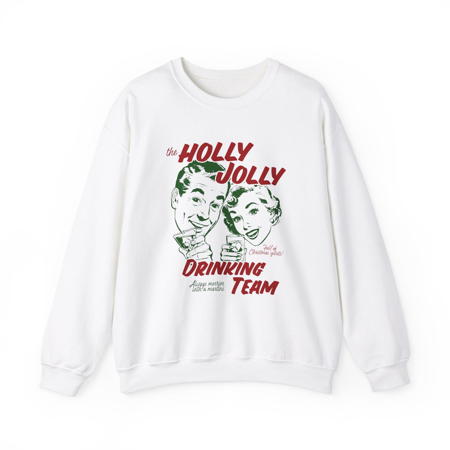 Holly Jolly Drinking Team Crewneck