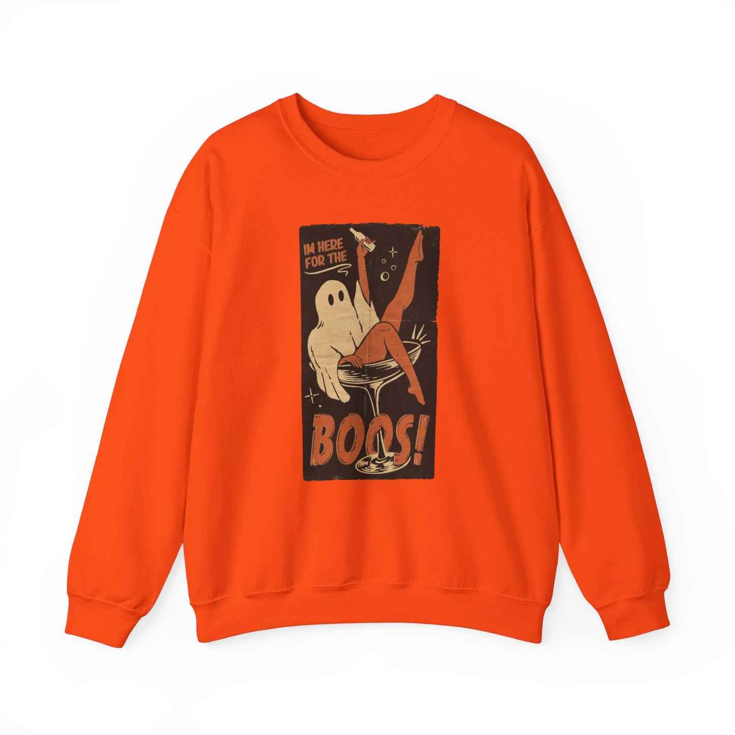 Here For The Boos Crewneck