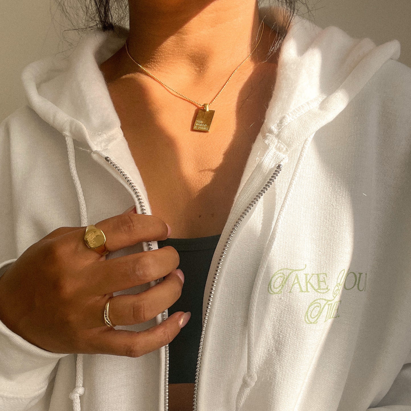 The World Is Yours Necklace