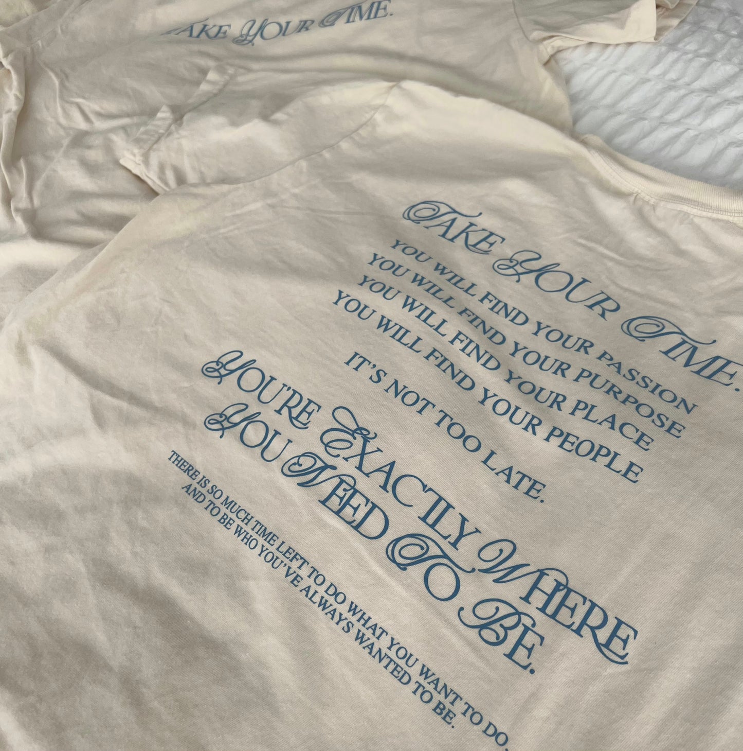 Take Your Time Tee