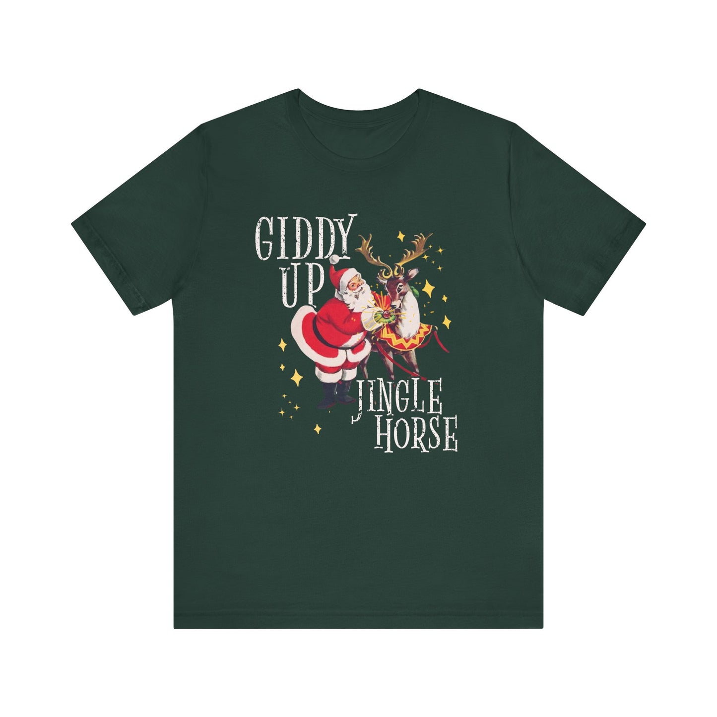 Giddy Up Jingle Horse Tee
