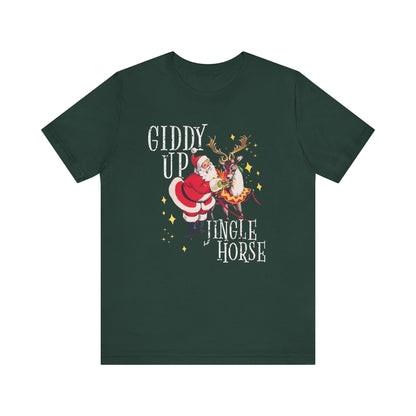 Giddy Up Jingle Horse Tee