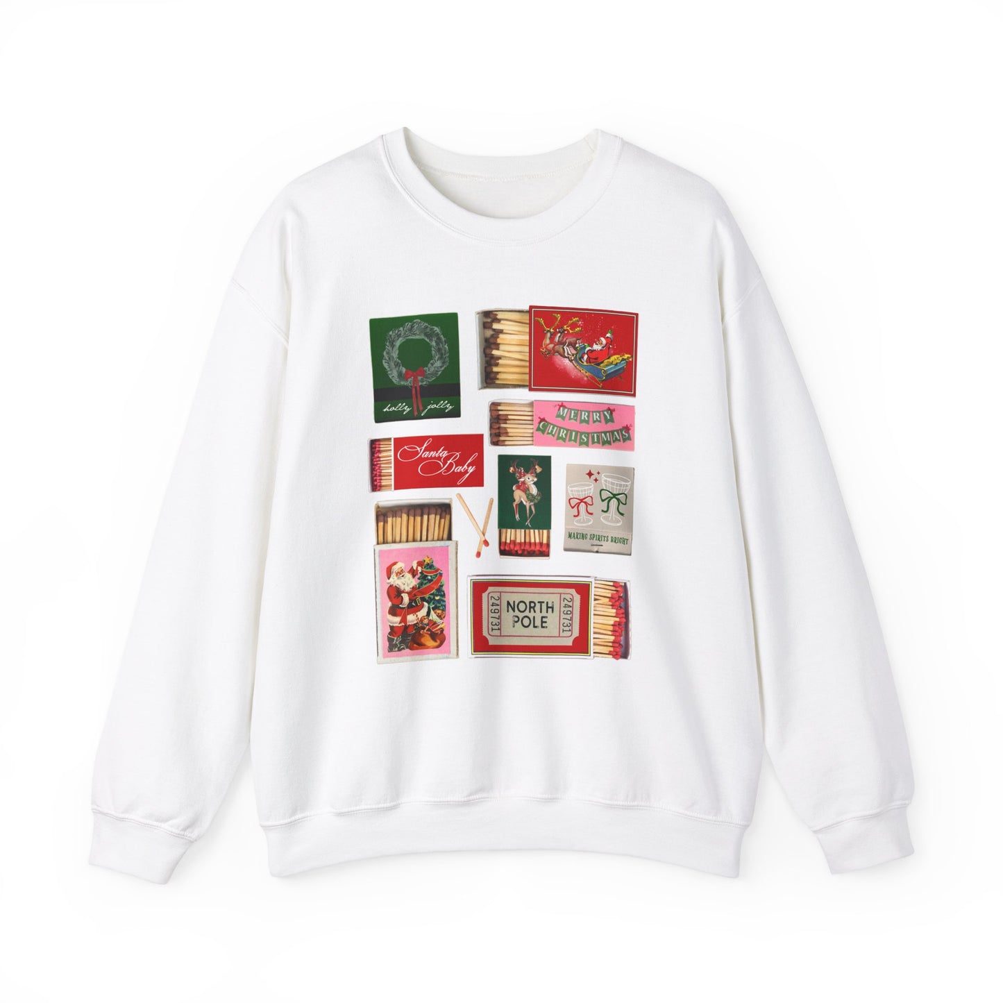 Holiday Matchbox Crewneck