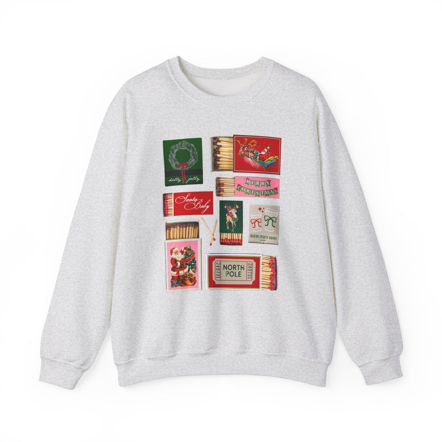 Holiday Matchbox Crewneck