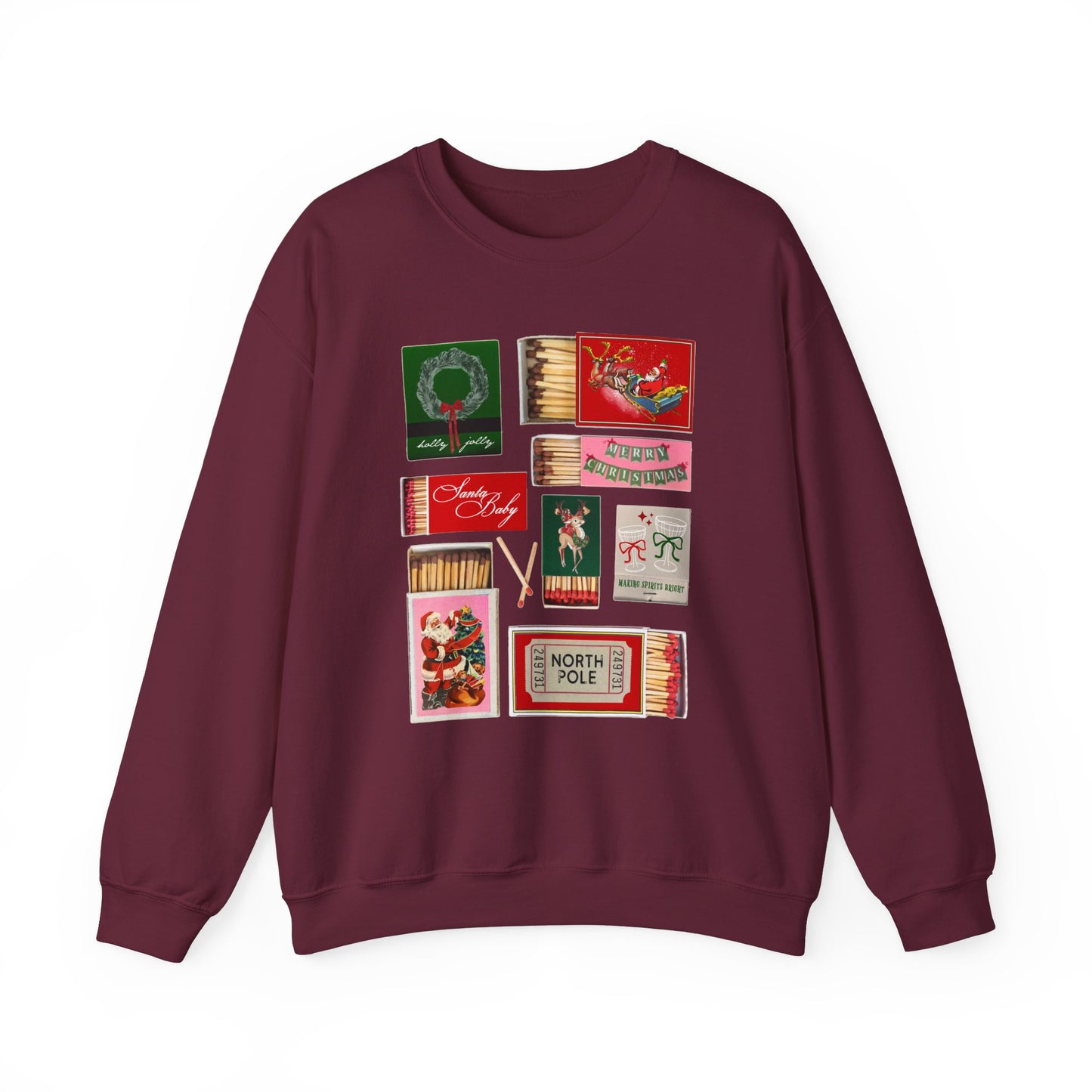 Holiday Matchbox Crewneck