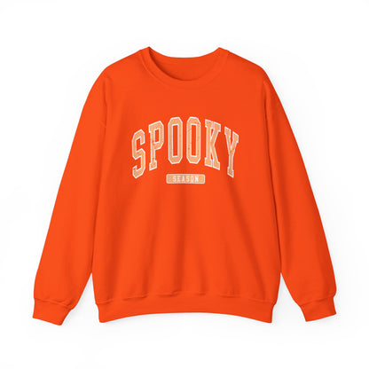 Orange Spooky Season Crewneck