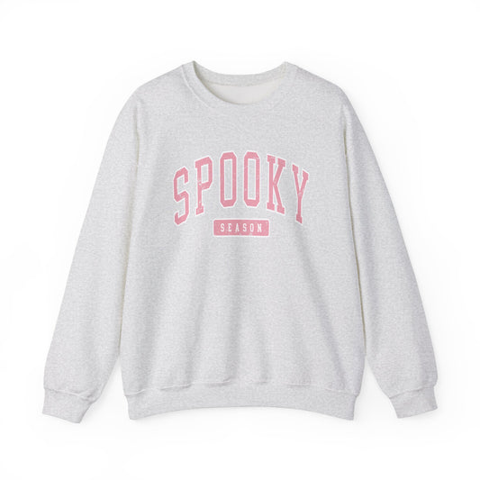 Pink Spooky Season Crewneck
