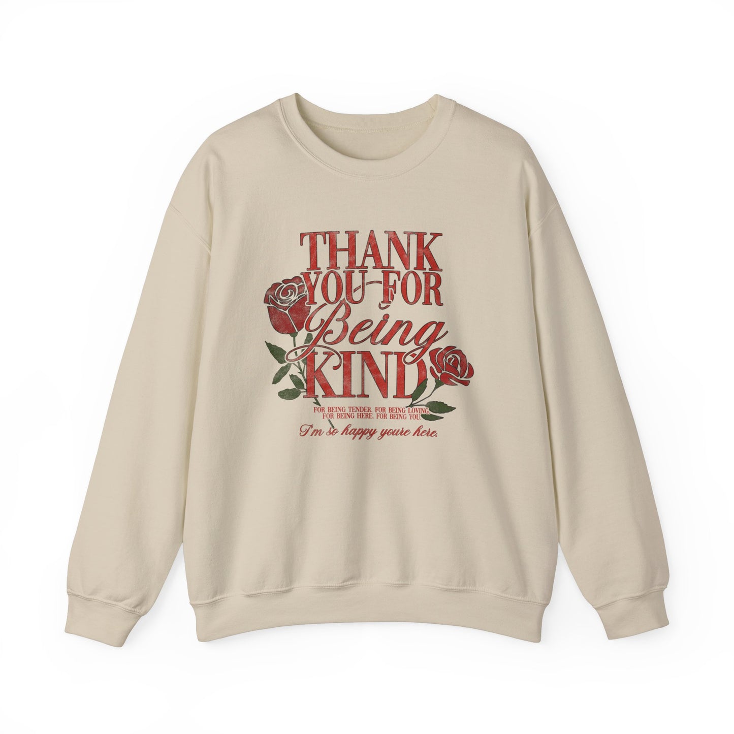 Thank You For Being Crewneck