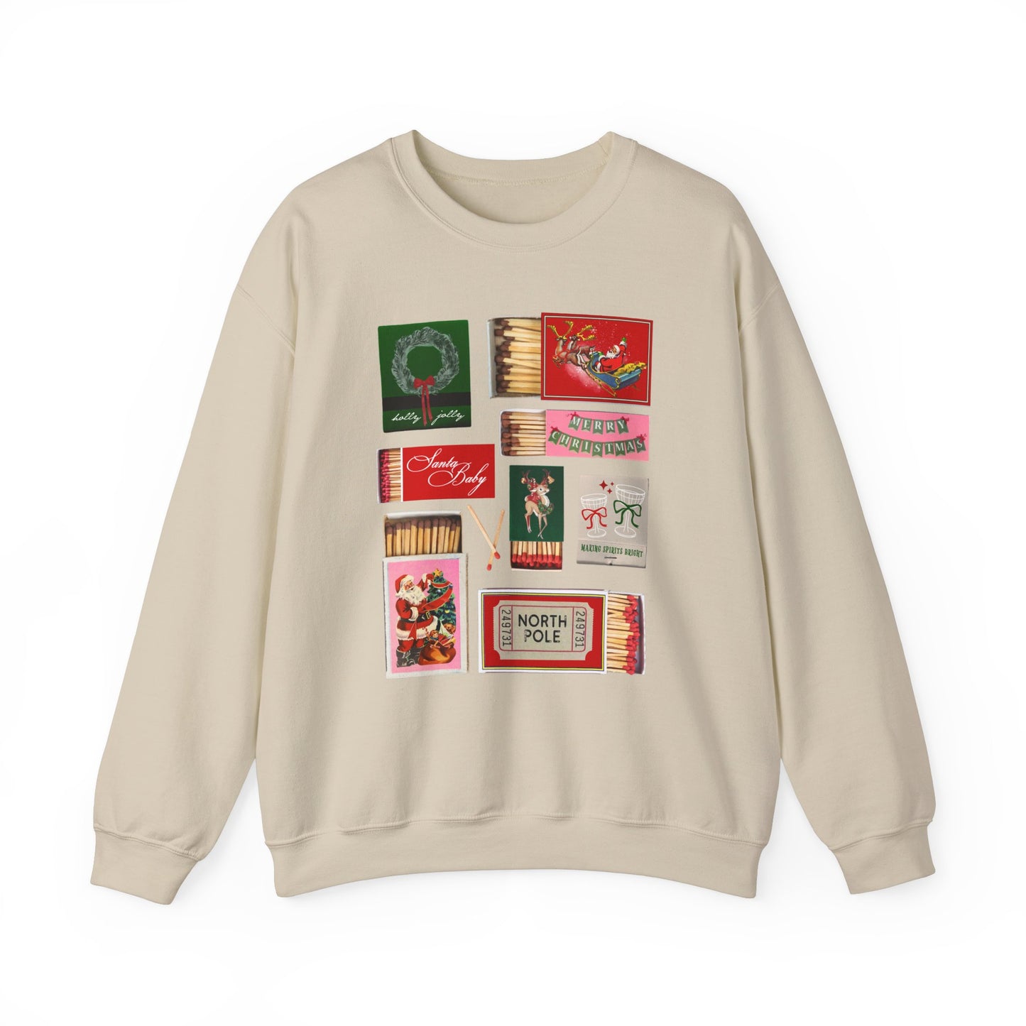 Holiday Matchbox Crewneck