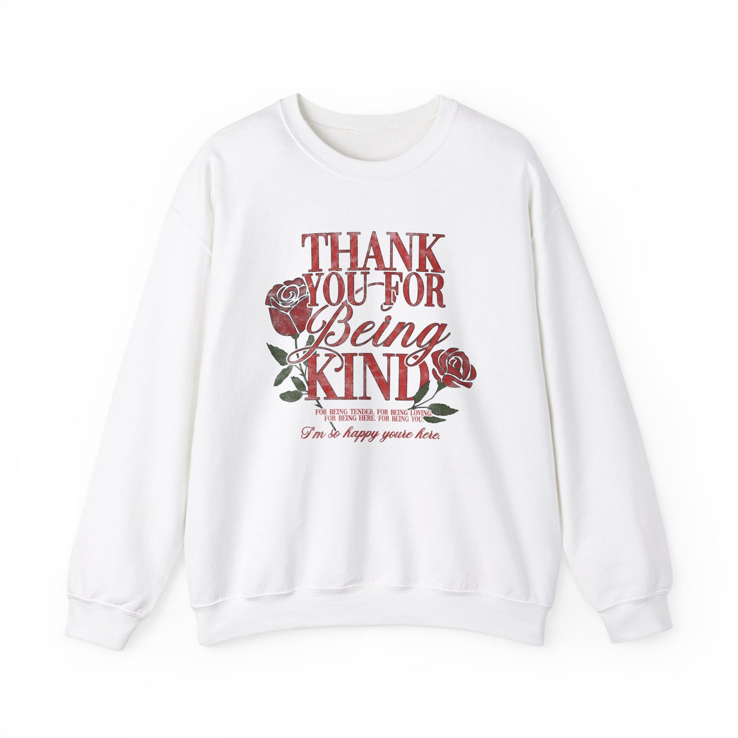 Thank You For Being Crewneck