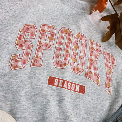 Pumpkins and Ghosts Spooky Season Crewneck